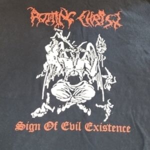 Rotting Christ - Sign Of Evil Existence - Mens Size XL